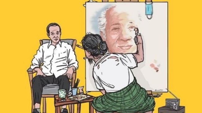 46623-viral-lukisan-wajah-jokowi-digambar-muka-soeharto-atbrambotkusuma